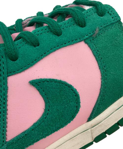 NIKE（ナイキ）NIKE (ナイキ) Dunk Low Retro SE グリーン×ピンク サイズ:US12の古着・服飾アイテム