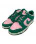 NIKE（ナイキ）の古着「Dunk Low Retro SE」｜グリーン×ピンク