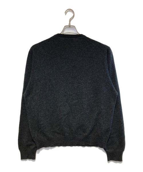 Scott & Charters（スコットアンドチャーターズ）Scott & Charters (スコットアンドチャーターズ) COMOLI (コモリ) カシミヤニット グレー サイズ:44の古着・服飾アイテム