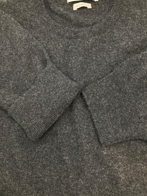 Scott & Charters（スコットアンドチャーターズ）Scott & Charters (スコットアンドチャーターズ) COMOLI (コモリ) カシミヤニット グレー サイズ:44の古着・服飾アイテム
