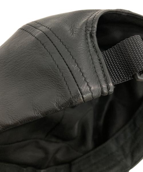 SUPREME（シュプリーム）SUPREME (シュプリーム) GORE-TEX Leather Camp Cap ブラックの古着・服飾アイテム