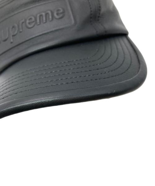 SUPREME（シュプリーム）SUPREME (シュプリーム) GORE-TEX Leather Camp Cap ブラックの古着・服飾アイテム