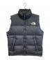 THE NORTH FACE（ザ ノース フェイス）の古着「NUPTSE VEST」｜ブラック