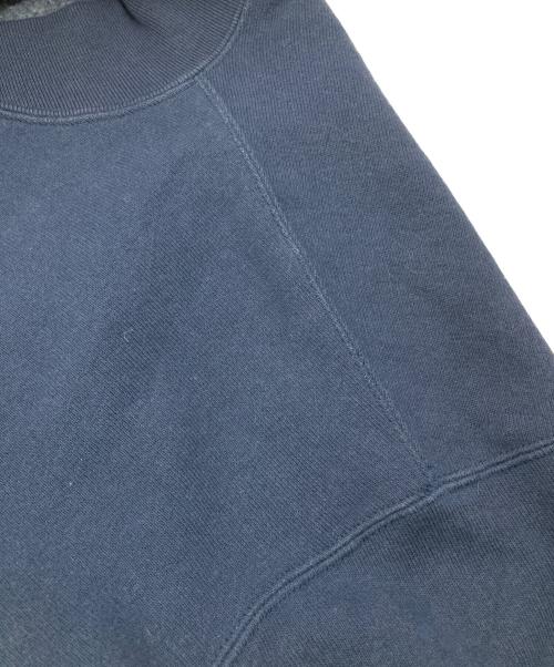 Champion REVERSE WEAVE（チャンピオン リバース ウィーブ）Champion REVERSE WEAVE (チャンピオン リバース ウィーブ) 別注ハーフZIPリバースウィーブスウェットトレーナー ネイビー サイズ:Mの古着・服飾アイテム