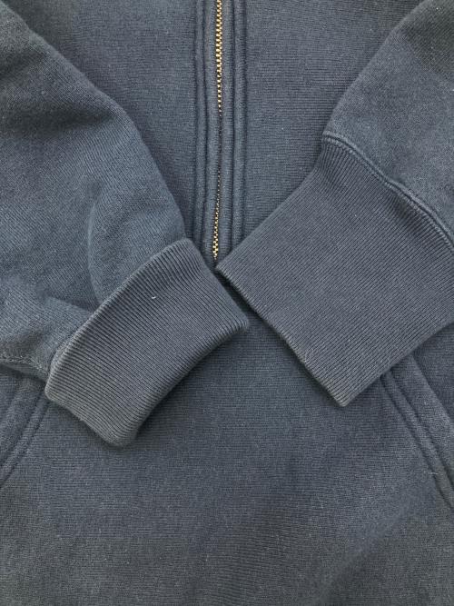 Champion REVERSE WEAVE（チャンピオン リバース ウィーブ）Champion REVERSE WEAVE (チャンピオン リバース ウィーブ) 別注ハーフZIPリバースウィーブスウェットトレーナー ネイビー サイズ:Mの古着・服飾アイテム