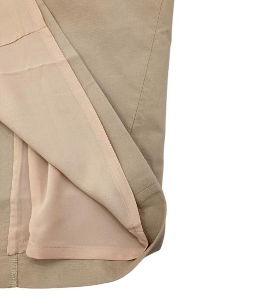 CLANE（クラネ）CLANE (クラネ) BACK OPEN I LINE ONE PIECE ベージュ サイズ:1の古着・服飾アイテム