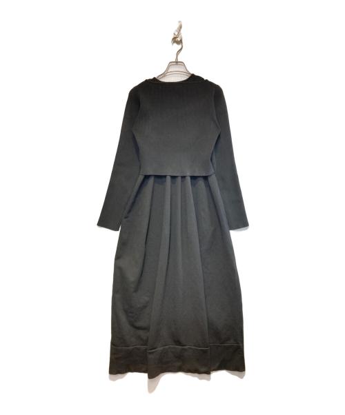 STYLE MIXER（スタイルミキサー）STYLE MIXER (スタイルミキサー) 2ピースアメスリフォルムワンピース ブラック サイズ:Mの古着・服飾アイテム