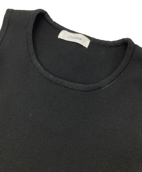 STYLE MIXER（スタイルミキサー）STYLE MIXER (スタイルミキサー) 2ピースアメスリフォルムワンピース ブラック サイズ:Mの古着・服飾アイテム