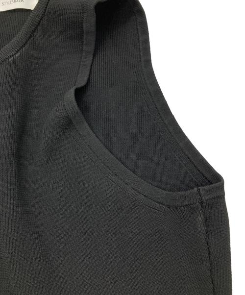 STYLE MIXER（スタイルミキサー）STYLE MIXER (スタイルミキサー) 2ピースアメスリフォルムワンピース ブラック サイズ:Mの古着・服飾アイテム