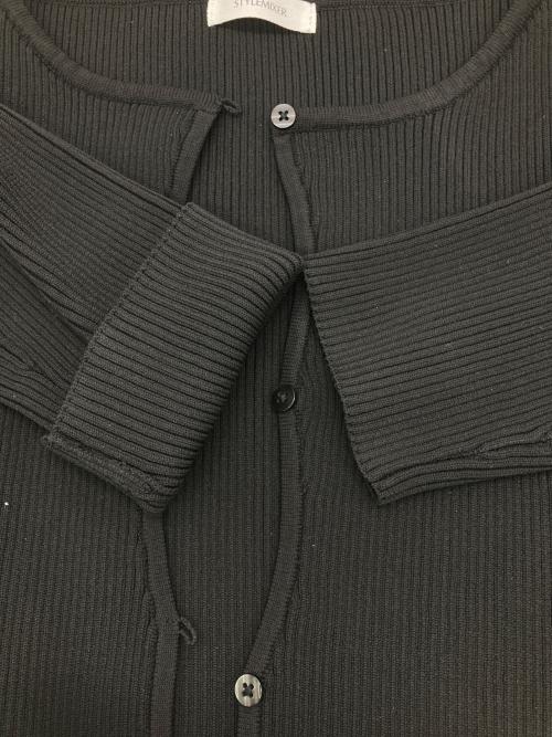 STYLE MIXER（スタイルミキサー）STYLE MIXER (スタイルミキサー) 2ピースアメスリフォルムワンピース ブラック サイズ:Mの古着・服飾アイテム