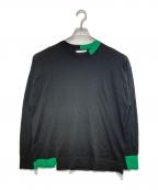 STERNBERGスタンバーグ）の古着「ウールニット」｜ブラック