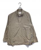 STILL BY HANDスティルバイハンド）の古着「スキッパープルオーバーシャツ」｜ベージュ