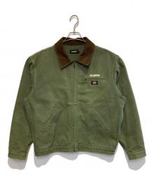 X-LARGE×Dickies（エクストララージ×ディッキーズ）の古着「WORK JACKET」｜カーキ