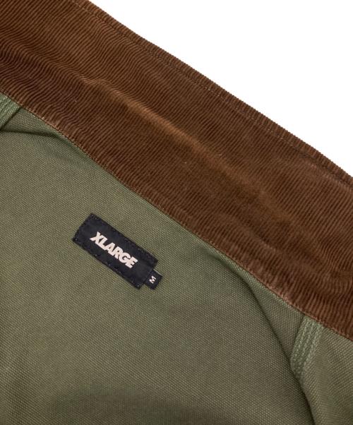 X-LARGE（エクストララージ）X-LARGE (エクストララージ) Dickies (ディッキーズ) WORK JACKET カーキ サイズ:Mの古着・服飾アイテム