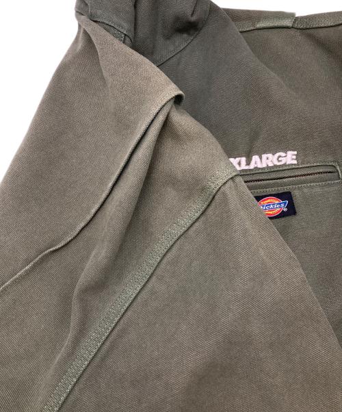 X-LARGE（エクストララージ）X-LARGE (エクストララージ) Dickies (ディッキーズ) WORK JACKET カーキ サイズ:Mの古着・服飾アイテム