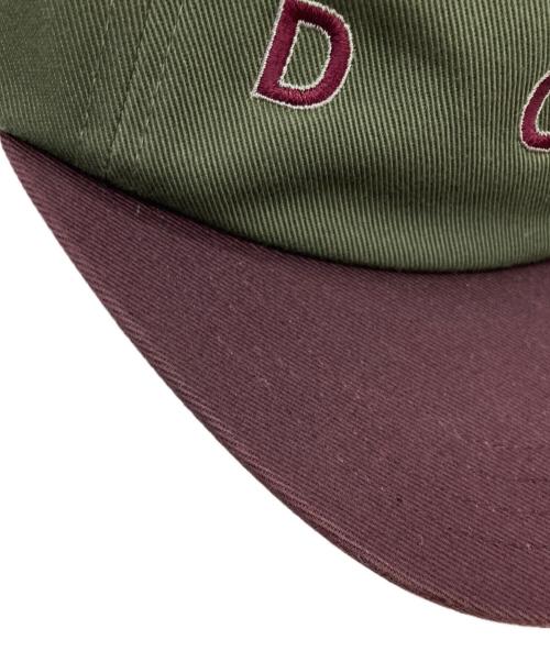 DESCENDANT（ディセンダント）DESCENDANT (ディセンダント) BARKLEY 6PANEL CA カーキ×エンジの古着・服飾アイテム
