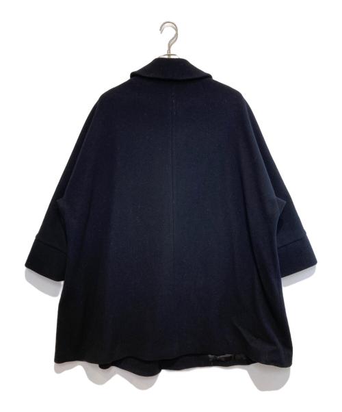 ticca（ティッカ）ticca (ティッカ) ウールダブルオーバーテントコート ネイビー サイズ:Freeの古着・服飾アイテム