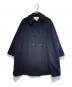 ticca（ティッカ）の古着「ウールダブルオーバーテントコート」｜ネイビー