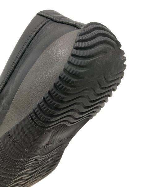 SPINGLE MOVE（スピングルムーヴ）SPINGLE MOVE (スピングルムーヴ) レザースリッポン ブラック サイズ:Lの古着・服飾アイテム