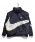 NIKE（ナイキ）の古着「Big Swoosh Anorak Jacket」｜ブラック×ホワイト