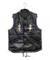 VIN&AGE（ヴィン＆エイジ）の古着「NAUGHTY LEATHER VEST」｜ブラック
