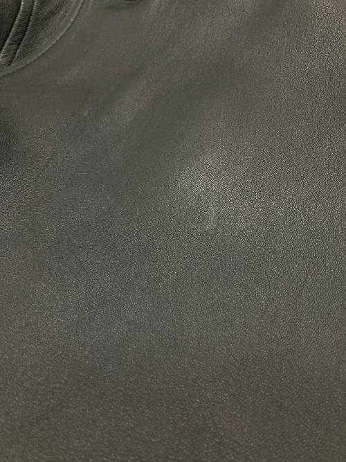 WACKO MARIA（ワコマリア）WACKO MARIA (ワコマリア) LEATHER CAR COAT TYPE-2 ブラック サイズ:Mの古着・服飾アイテム