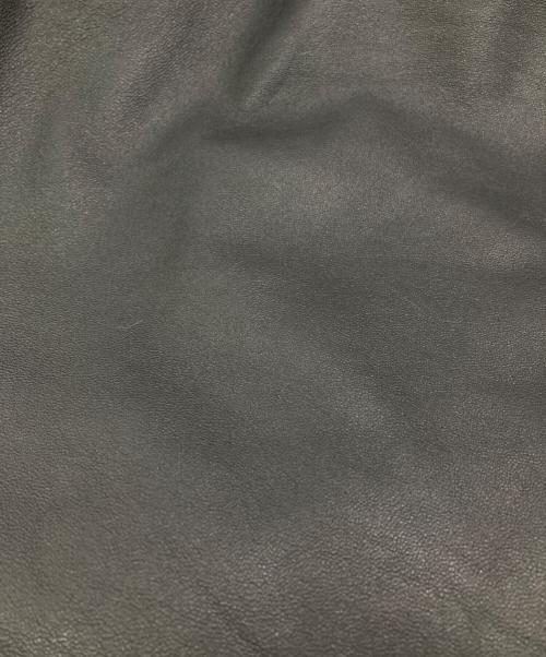 WACKO MARIA（ワコマリア）WACKO MARIA (ワコマリア) LEATHER CAR COAT TYPE-2 ブラック サイズ:Mの古着・服飾アイテム