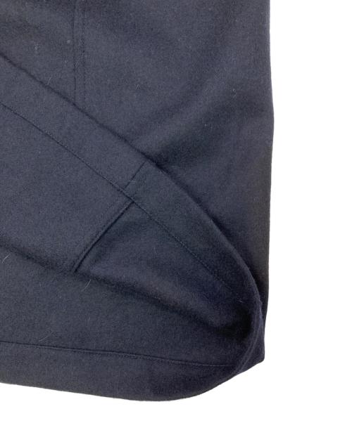 COMME des GARCONS COMME des GARCONS（コムデギャルソン コムデギャルソン）COMME des GARCONS COMME des GARCONS (コムデギャルソン コムデギャルソン) ストールドッキングウールコート ネイビー サイズ:Sの古着・服飾アイテム