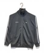 Mastermind JAPAN×New Eraマスターマインド ジャパン×ニューエラ）の古着「スムースジャージーサイドテープトラックジャケット」｜ブラック