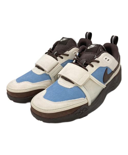 NIKE（ナイキ）NIKE (ナイキ) Travis Scott (トラヴィススコット) ZOOM FIELD JAXX ブラウン×アイボリー サイズ:US10.5 未使用品の古着・服飾アイテム