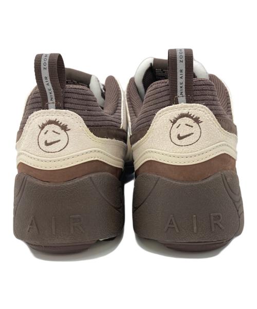 NIKE（ナイキ）NIKE (ナイキ) Travis Scott (トラヴィススコット) ZOOM FIELD JAXX ブラウン×アイボリー サイズ:US10.5 未使用品の古着・服飾アイテム