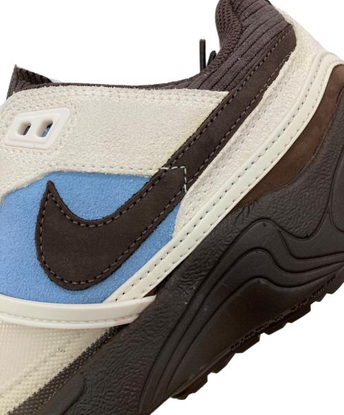 NIKE（ナイキ）NIKE (ナイキ) Travis Scott (トラヴィススコット) ZOOM FIELD JAXX ブラウン×アイボリー サイズ:US10.5 未使用品の古着・服飾アイテム