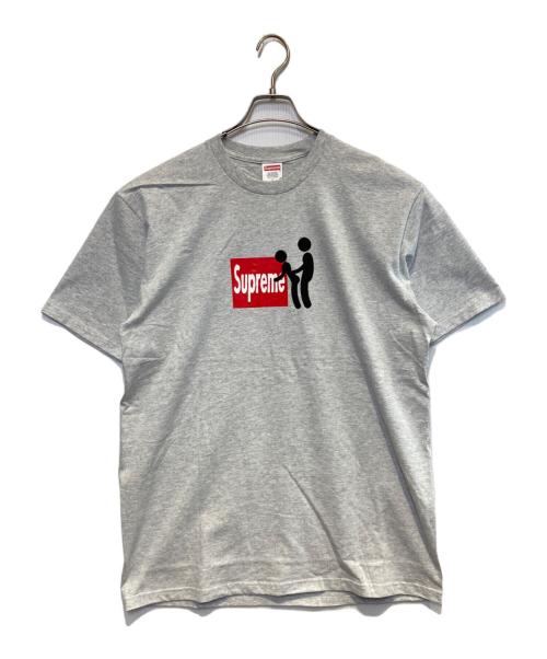 SUPREME（シュプリーム）SUPREME (シュプリーム) Stick tee グレー サイズ:L 未使用品の古着・服飾アイテム
