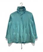 PLEATS PLEASEプリーツプリーズ）の古着「プリーツジャケット」｜ブルー