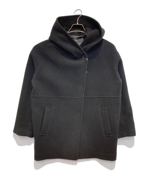 JOURNAL STANDARD（ジャーナルスタンダード）JOURNAL STANDARD (ジャーナルスタンダード) スーパー140モッサフードCT ブラック サイズ:M 未使用品の古着・服飾アイテム