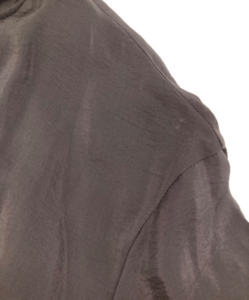 icB（アイシービー）icB (アイシービー) キュプラシルキーオーガンジーワンピース ブラック サイズ:4 未使用品の古着・服飾アイテム