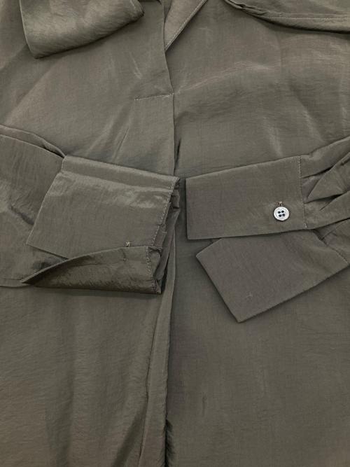 icB（アイシービー）icB (アイシービー) キュプラシルキーオーガンジーワンピース ブラック サイズ:4 未使用品の古着・服飾アイテム