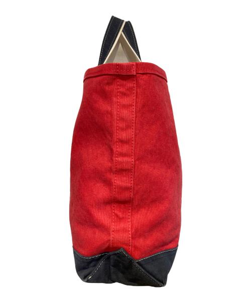 SITA PARANTICA（シータパランティカ）SITA PARANTICA (シータパランティカ) キャンバストートバッグ レッドの古着・服飾アイテム