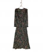 SEVEN TEN by MIHO KAWAHITOセブン テン バイ ミホ カワヒト）の古着「フラワープリントドレス」｜マルチカラー