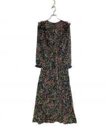 SEVEN TEN by MIHO KAWAHITO（セブン テン バイ ミホ カワヒト）の古着「フラワープリントドレス」｜マルチカラー