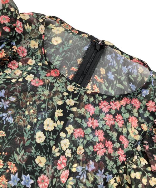 SEVEN TEN by MIHO KAWAHITO（セブン テン バイ ミホ カワヒト）SEVEN TEN by MIHO KAWAHITO (セブン テン バイ ミホ カワヒト) フラワープリントドレス マルチカラー サイズ:Mの古着・服飾アイテム