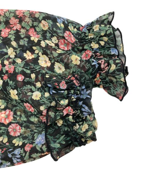 SEVEN TEN by MIHO KAWAHITO（セブン テン バイ ミホ カワヒト）SEVEN TEN by MIHO KAWAHITO (セブン テン バイ ミホ カワヒト) フラワープリントドレス マルチカラー サイズ:Mの古着・服飾アイテム