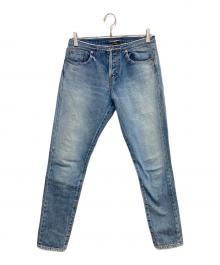 Saint Laurent Paris（サンローランパリ）の古着「ウォッシュ加工デニムパンツ」｜インディゴ