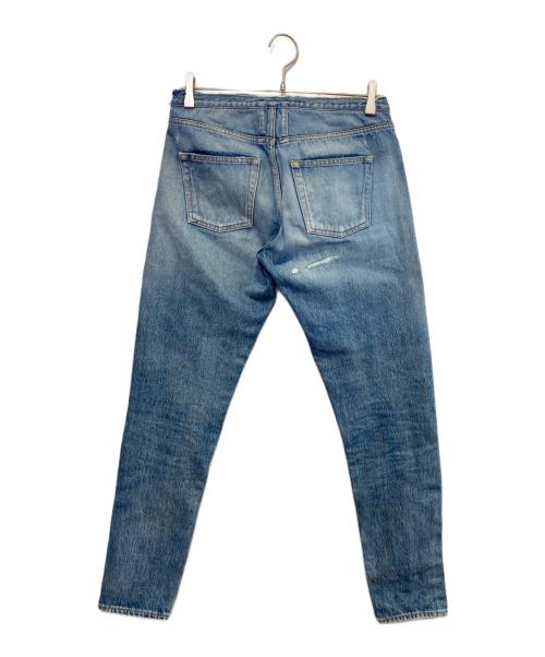 Saint Laurent Paris（サンローランパリ）Saint Laurent Paris (サンローランパリ) ウォッシュ加工デニムパンツ インディゴ サイズ:27の古着・服飾アイテム
