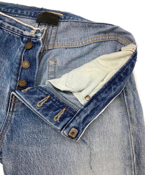 Saint Laurent Paris（サンローランパリ）Saint Laurent Paris (サンローランパリ) ウォッシュ加工デニムパンツ インディゴ サイズ:27の古着・服飾アイテム