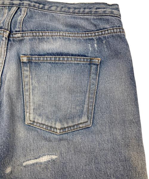 Saint Laurent Paris（サンローランパリ）Saint Laurent Paris (サンローランパリ) ウォッシュ加工デニムパンツ インディゴ サイズ:27の古着・服飾アイテム