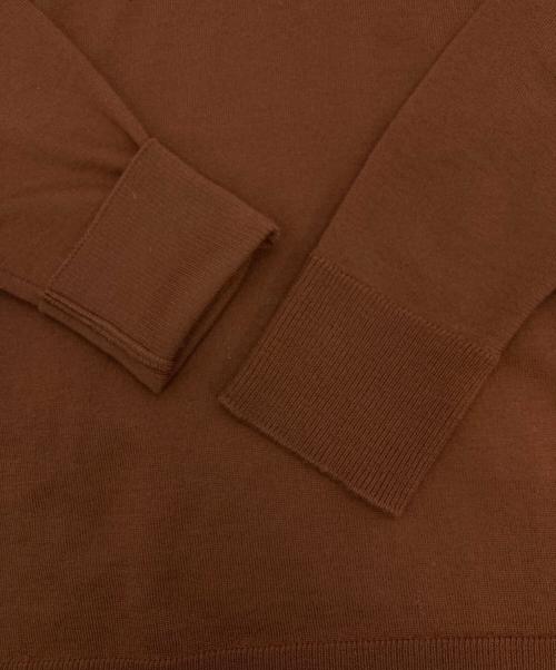 DEUXIEME CLASSE（ドゥーズィエム クラス）DEUXIEME CLASSE (ドゥーズィエム クラス) ウールニット ブラウン サイズ:36の古着・服飾アイテム