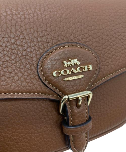 COACH（コーチ）COACH (コーチ) アメリアスモールサドルバッグ ブラウンの古着・服飾アイテム