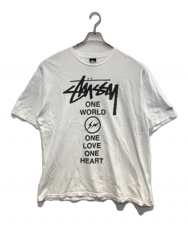 US古着 STUSSY ステューシー ONE WORLD ONE LOVE 中古・古着通販】stussy (ステューシー) FRAGMENT DESIGN