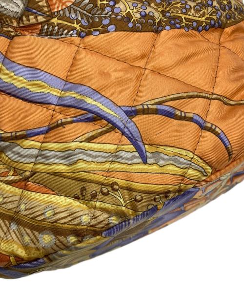 Salvatore Ferragamo（サルヴァトーレ フェラガモ）Salvatore Ferragamo (サルヴァトーレ フェラガモ) CAGE BAG ブラウン×ベージュの古着・服飾アイテム